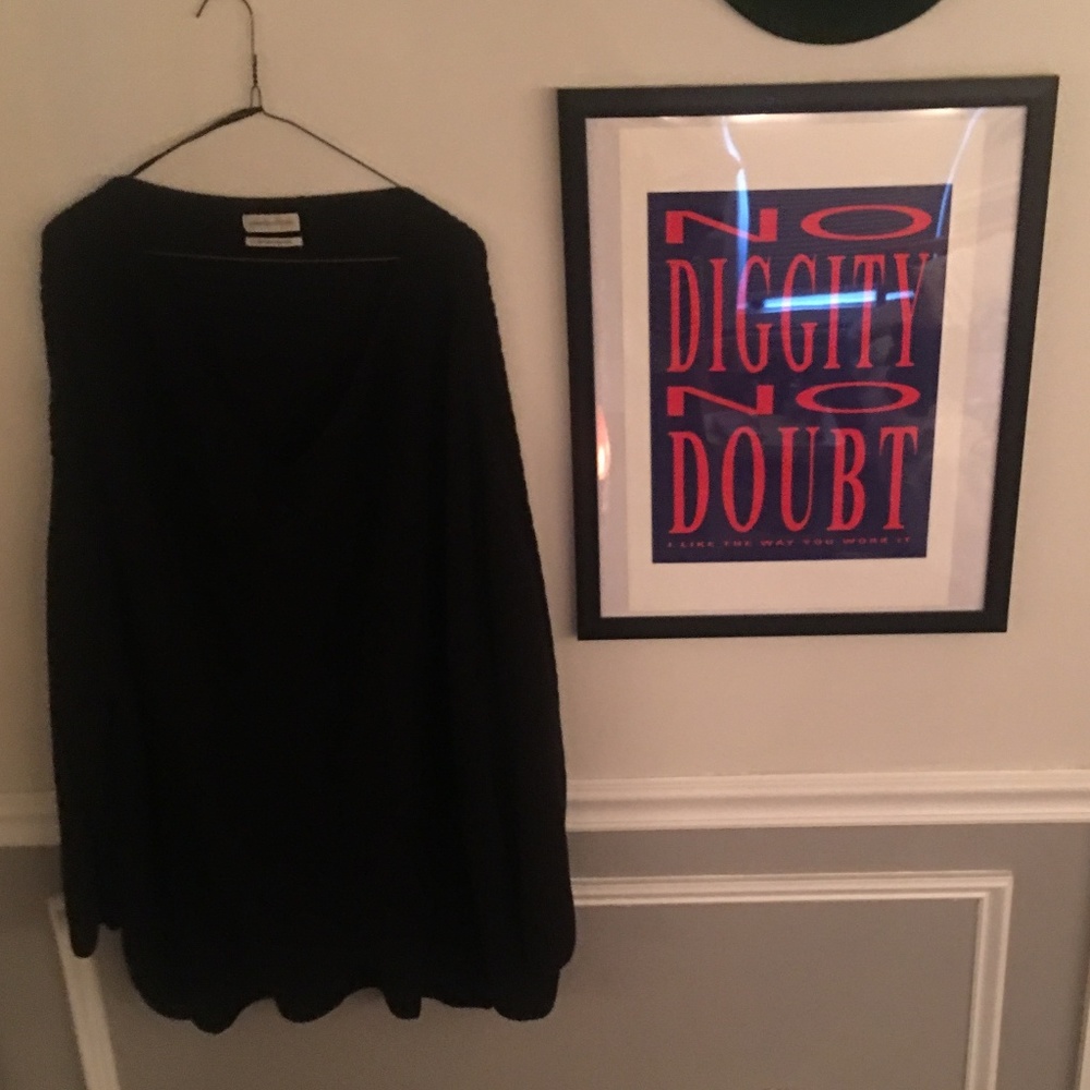 Urban Outfitter black oversized sweater/dress